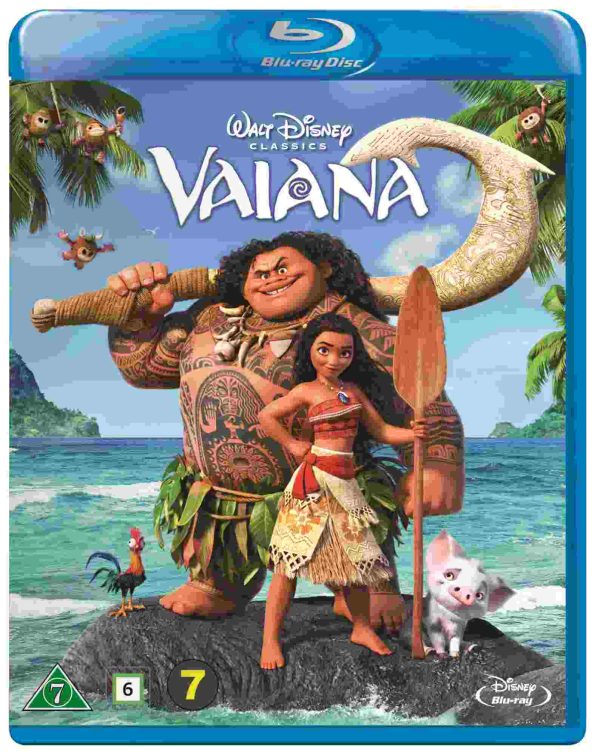 DISNEY KLASSIKKO 55 - VAIANA - Blu-ray DISNEY KLASSIKKO 55 - VAIANA - Blu-ray